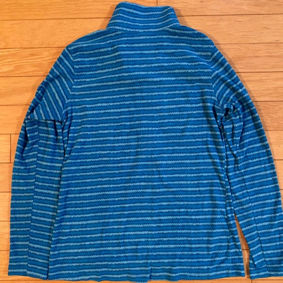 Blue Columbia 1/2 zip fleece sweater size M - Picture 5 of 5